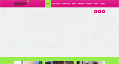 Desktop Screenshot of medau.org.uk