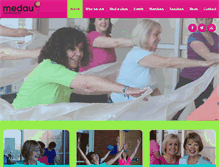 Tablet Screenshot of medau.org.uk